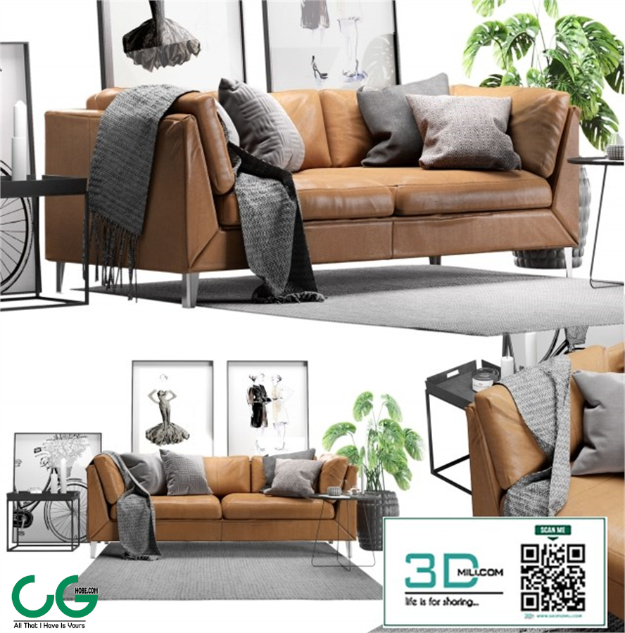 Scandinavian living set. Ikea Stockholm.